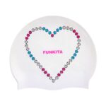 Шапочка Funky Trunks Silicone Swimming Cap - Heart Rope