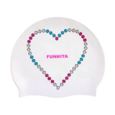 Шапочка Funky Trunks Silicone Swimming Cap - Heart Rope
