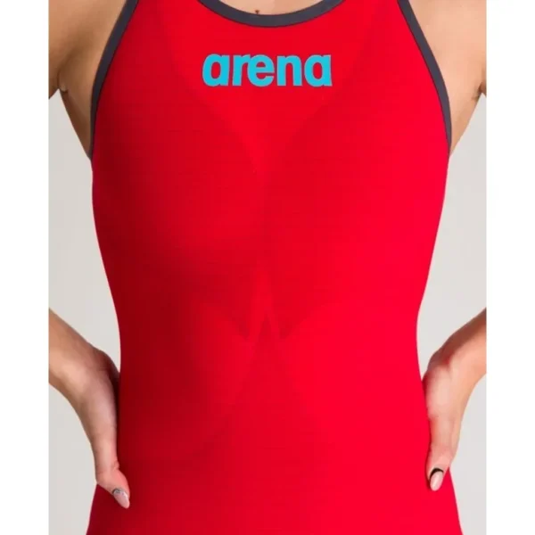 Жіночий стартовий гідрокостюм Arena Powerskin Carbon-Air2 FBSLOB Red Розмір F 30, 32 - Зображення 4