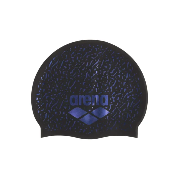 Силіконова шапочка для плавання Arena SHINE CAP BLACK-PLUM