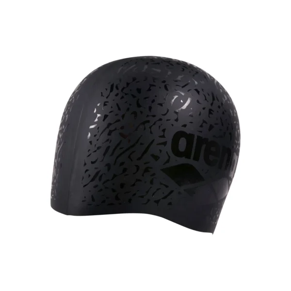Силіконова шапочка для плавання Arena SHINE CAP BLACK-PLUM - Зображення 3