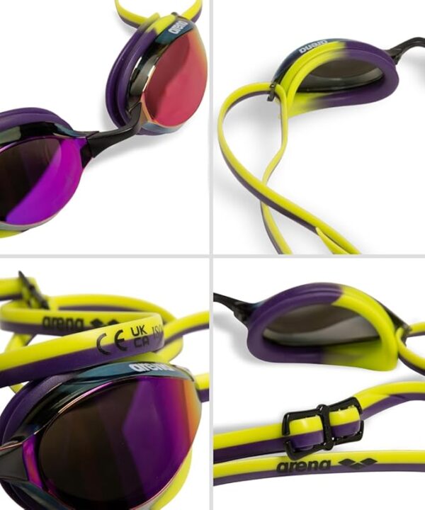Окуляри Arena Python Mirror Violet/Plum/Arctic Lime - Зображення 2
