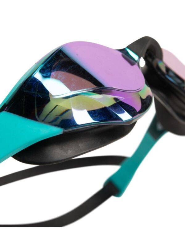 Окуляри для плавання Arena Cobra Edge Swipe Mirror Emerald Peacock Black - Зображення 2