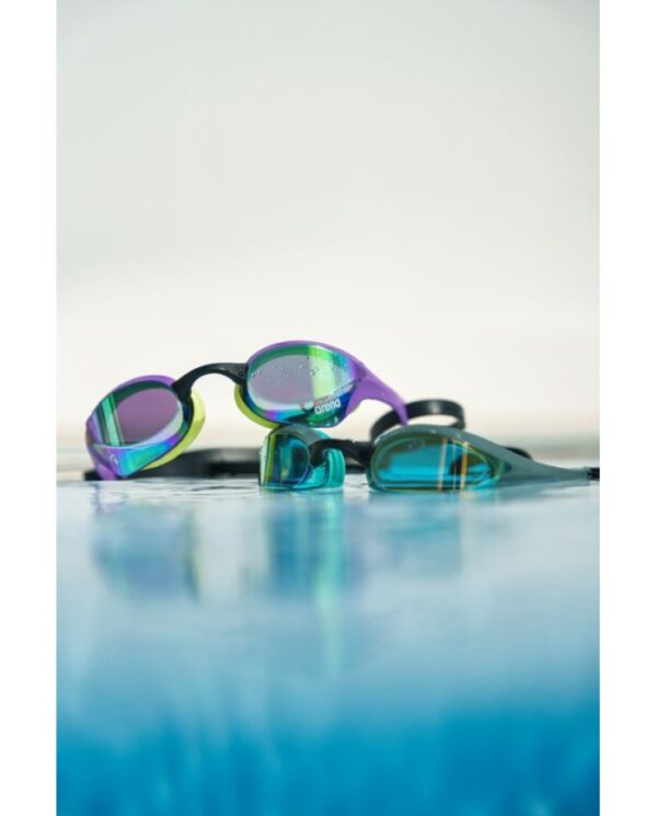 Окуляри для плавання Arena Cobra Ultra Swipe Mirror Emerald Plum Cyber Lime - Зображення 8