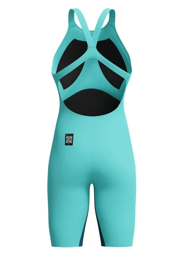 Cтартовий купальник Speedo Fastskin LZR Pure Valor 2.0 Openback Kneeskin - Light Blue Розмір 24 - Зображення 5
