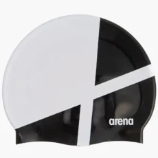 Шапочка Arena Icons Team Stripe Cap - Diamond Black White