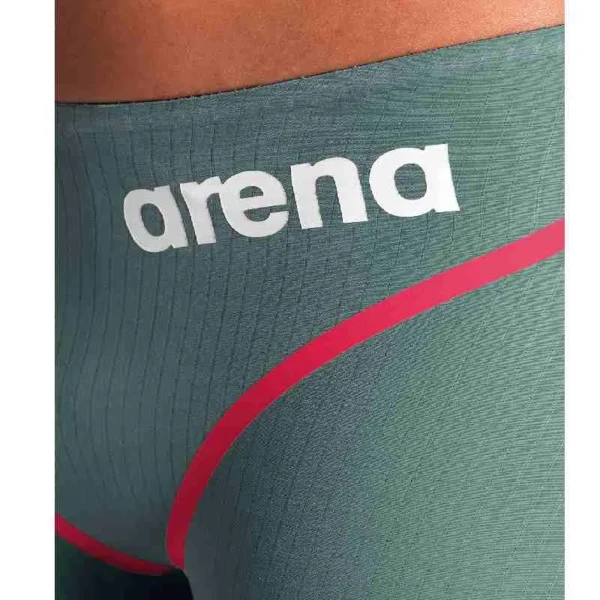 Стартові гідрошорти Arena Men's Powerskin Carbon Core Flex Le Jammer OLIVE-WHITE Розмір F 60 - Зображення 4