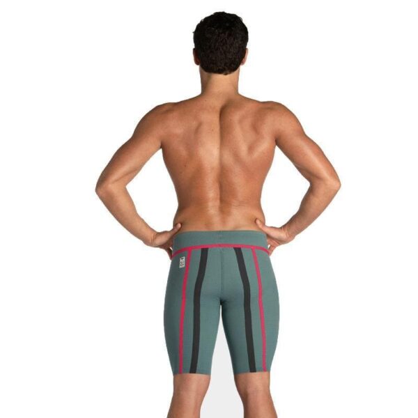 Стартові гідрошорти Arena Men's Powerskin Carbon Core Flex Le Jammer OLIVE-WHITE Розмір F 60 - Зображення 3