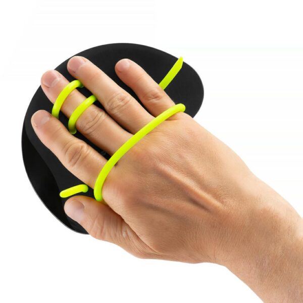 Кистєві лопатки Aqua Speed Finger Paddle Black - Зображення 2
