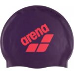 Шапочка для плавання Arena Big Logo Cap - Plum Bright Coral