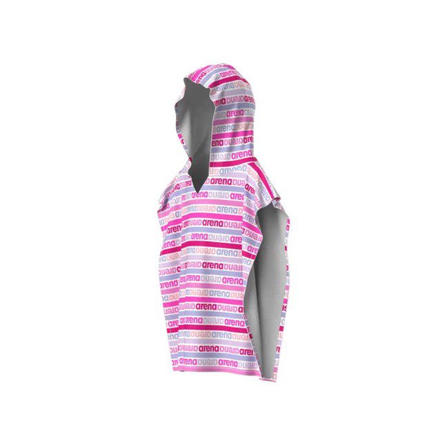 Пончо Arena Kids Terry Poncho - Shocking Pink Multi (Розмір: S, M)