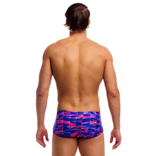 Funky Trunks Men's Classic Trunks - Warped Waves (Розмір 30, 32, 34, 36, 38 ) - Зображення 2