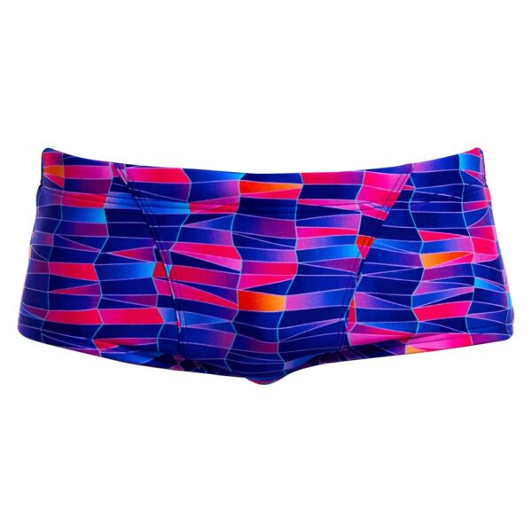 Funky Trunks Men's Classic Trunks - Warped Waves (Розмір 30, 32, 34, 36, 38 ) - Зображення 4