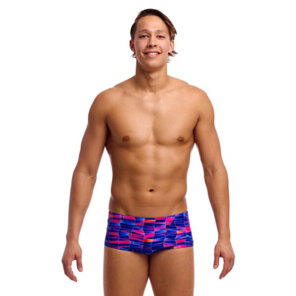 Funky Trunks Men's Classic Trunks - Warped Waves (Розмір 30, 32, 34, 36, 38 )