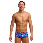 Плавки Funky Trunks Mens Sidewinder Trunks - Messy Messy Messy (Розмір: 30, 32, 34, 36, 38 )