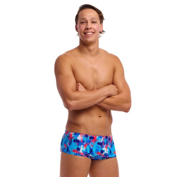 Funky Trunks Mens Sidewinder Trunks - Messy Messy Messy (Розмір: 30, 32, 34, 36, 38 ) - Зображення 3