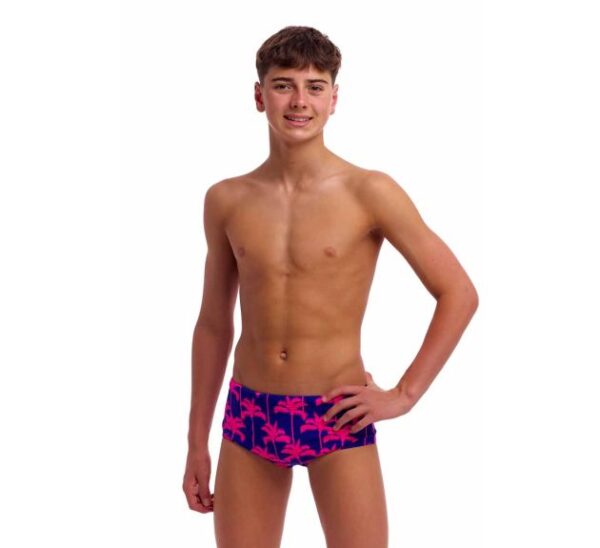 Funky Trunks Boys Sidewinder Trunks - Pinky Palms ( Розмір: 28 ) - Зображення 3