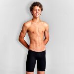 Плавки Funky Trunks Boy's Training Jammers - Still Black (Розмір: USA 22, 24, 26, 28 )