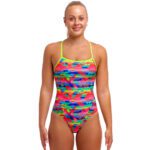 Купальник Funkita Ladies Single Strap One Piece - Free Foliage (Розмір: 8,10,12,14)
