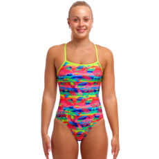 Купальник Funkita Ladies Single Strap One Piece - Free Foliage ( Розмір: 8, 10, 12, 14 ) Безкоштовна доставка