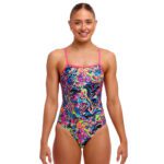 Купальник Funkita Ladies Single Strap One Piece - Lolly Leopard (Розмір: 8,10,12,14)