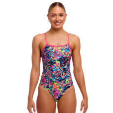 Купальник Funkita Ladies Single Strap One Piece - Lolly Leopard ( Розмір: 8, 10, 12, 14 ) Безкоштовна доставка