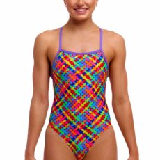 Купальник Funkita Ladies Tie Me Tight One Piece - Bread Basket (Розмір: 10,12,14)