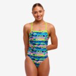 Купальник Funkita Ladies Tie Me Tight One Piece - Forest Floor (Розмір: 10,12,14)