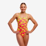 Купальник Funkita Ladies Tie Me Tight One Piece - Sweet Coconuts  (Розмір: 8, 10, 12, 14 )