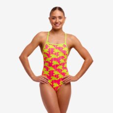 Купальник Funkita Ladies Tie Me Tight One Piece - Sweet Coconuts  (Розмір: 8, 10, 12, 14 ) Безкоштовна доставка