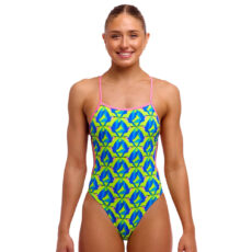 Купальник Funkita Ladies Twisted One Piece - Tweety Sweet ( Розмір: 8, 10, 12 ) Безкоштовна доставка