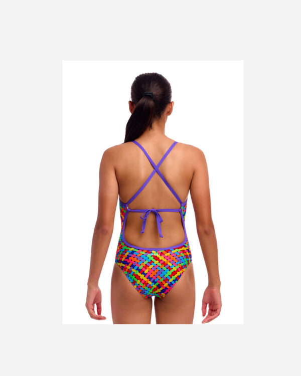 Купальник Funkita Girl's Tie Me Tight One Piece - Bread Basket (Розмір: 10, 12, 14) Безкоштовна доставка - Зображення 2