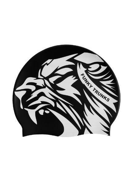 Шапочка для плавання Funky Trunks Silicone Swimming Cap - Roar Energy