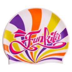 Силіконова шапочка для плавання Funkita Silicone Swimming Cap Summer Sundae