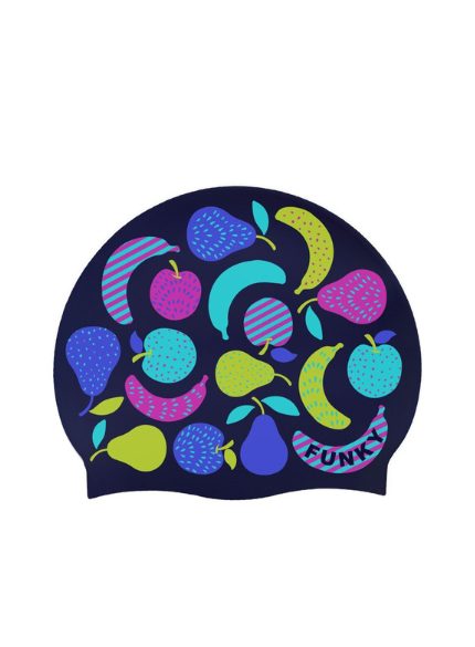 Силіконова шапочка для плавання Funky Silicone Swimming Cap Fruit Salad