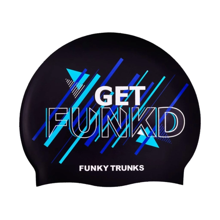 Силіконова шапочка для плавання Funky Trunks Silicone Swimming Cap Funkd