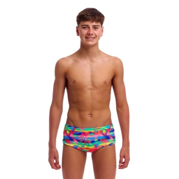 Funky Trunks Boys Sidewinder Trunks - Free Foliage ( Розмір: 26, 28 )