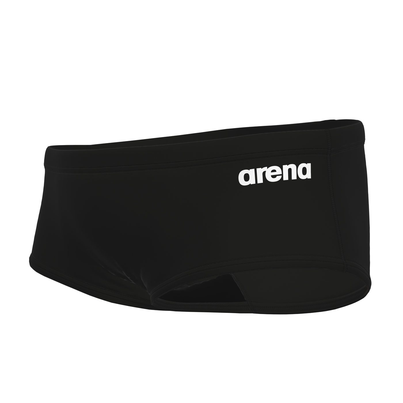 Плавки Arena Men's Swimming briefs Team Swim Low Waist Short Solid - Black-White (Розмір: USA 28, 30, 32) - Зображення 4