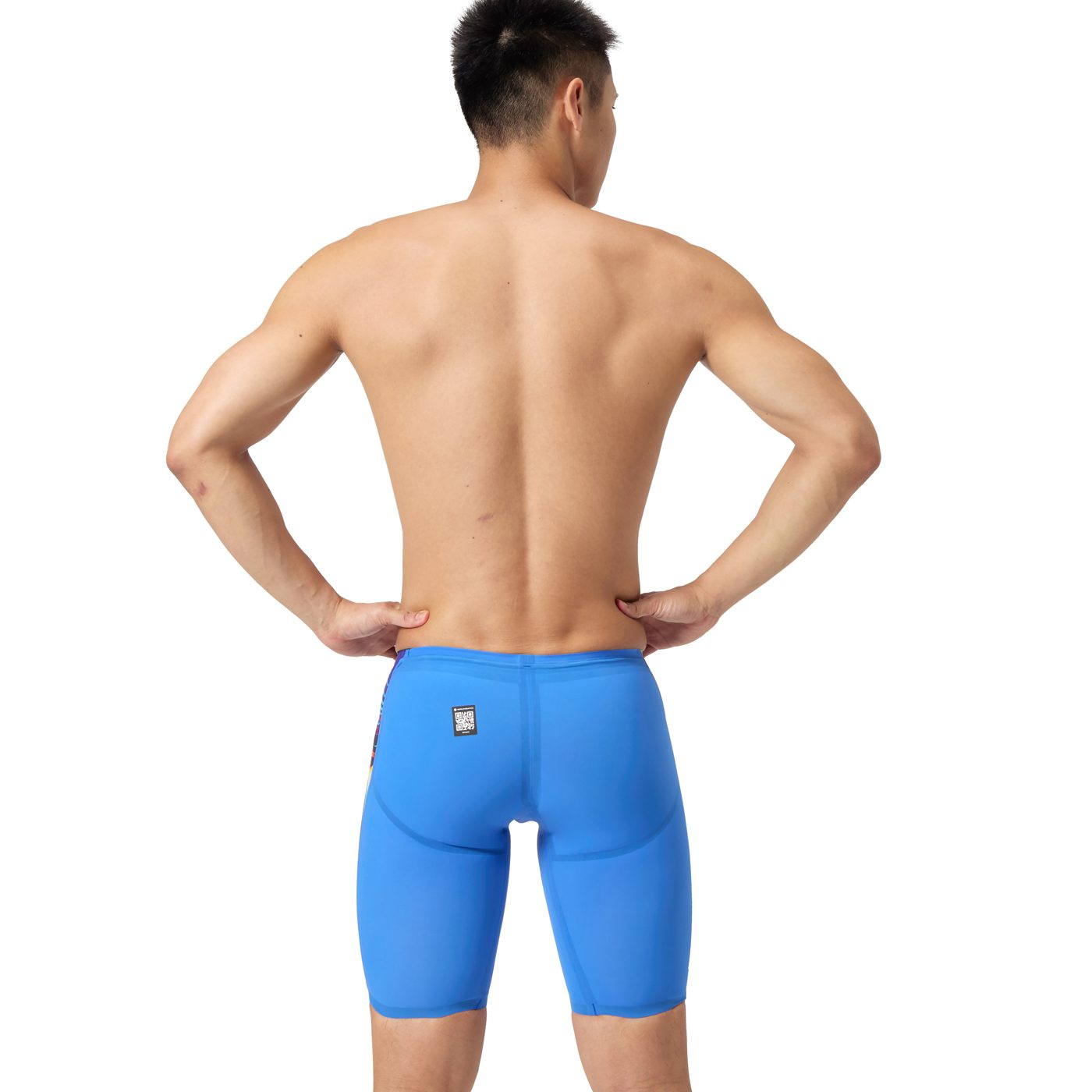 Стартові гідрошорти Speedo Fastskin LZR Pure Valor 2.0 Jammer - molten blur/cobalt pop print (Розмір: 22, 23, 24) - Зображення 4