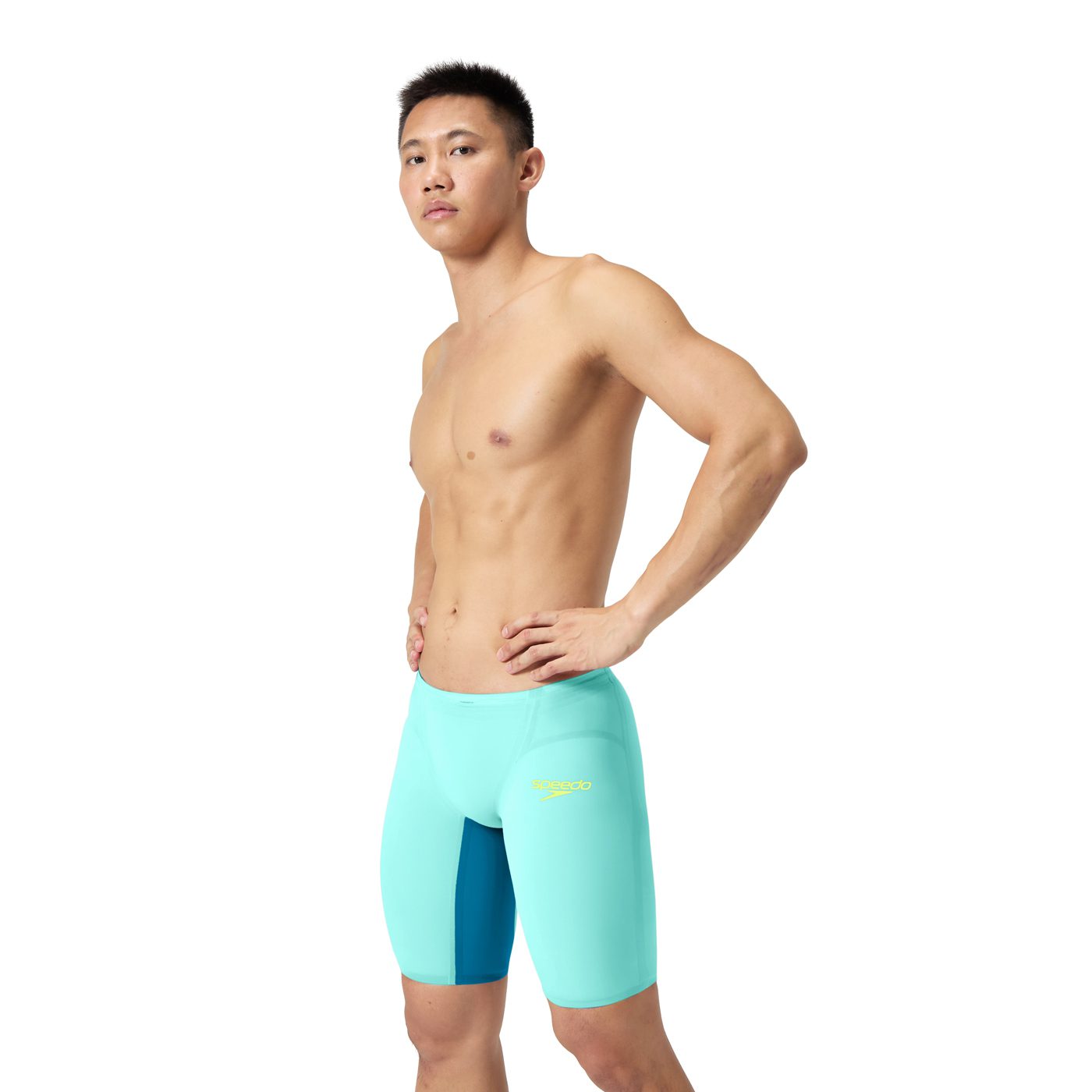 Стартові гідрошорти Speedo Fastskin LZR Pure Valor 2.0 Jammer - Arctic Glass (Розмір: 22, 24) - Зображення 2