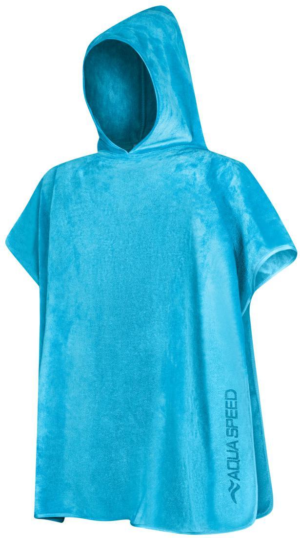 Рушник-халат, пончо Aqua Speed Kids Poncho 80x140 см - Sky Blue