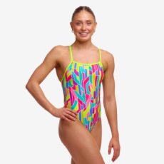 Купальник Funkita Ladies Tie Me Tight One Piece - Candy Cracks (Розмір: 10, 12)