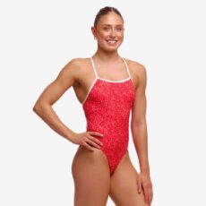 Купальник Funkita Ladies Tie Me Tight One Piece - Hot Coals (Розмір: 10, 12)