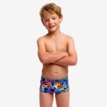 Дитячі плавки Funky Trunks Toddler Boy's Printed Trunks - Bored Games (Розмір: 6, 7 років)