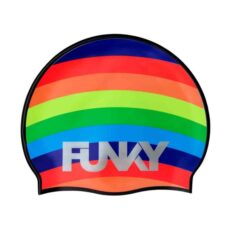 Шапочка для плавання Funky Trunks Silicone Swimming Cap - Rainbowie