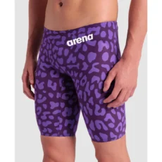 Стартові гідрошорти Arena Powerskin Carbon Air2 LE Jammer - Leopard Violet (Розмір: F 55, 60, 65, 70)