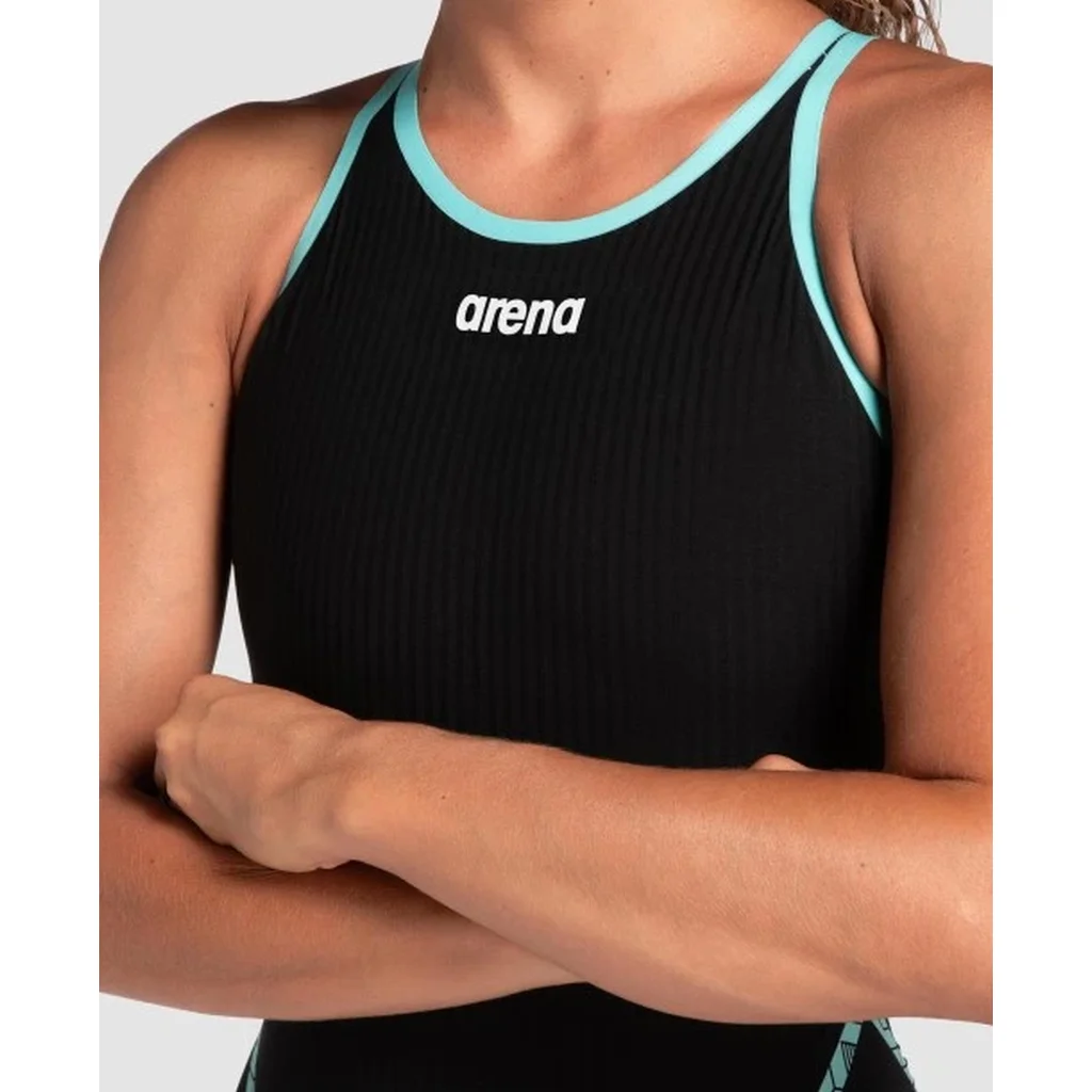 Стартовий гідрокостюм Arena Powerskin Primo Closed Back - Black Teal (Розмір: F 28) - Зображення 3