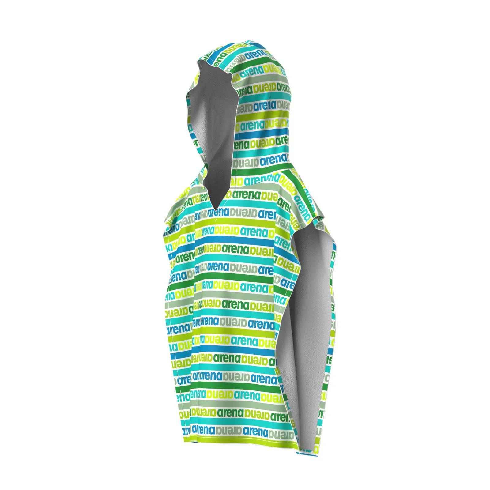 Дитяче пончо Arena Kids Terry Poncho - Artic Lime Multi (Розмір: S, M)