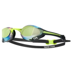 Окуляри TYR Tracer-X Elite Mirrored Racing - Black Lime