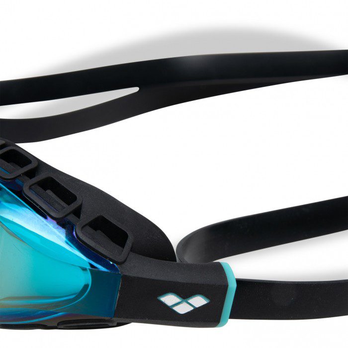 Окуляри для плавання Arena Air Sonic Mirror - Aqua Black - Зображення 4
